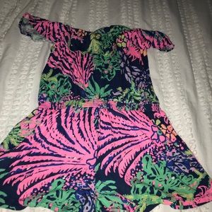 Lilly Pulitzer rompers size  girls 12-14